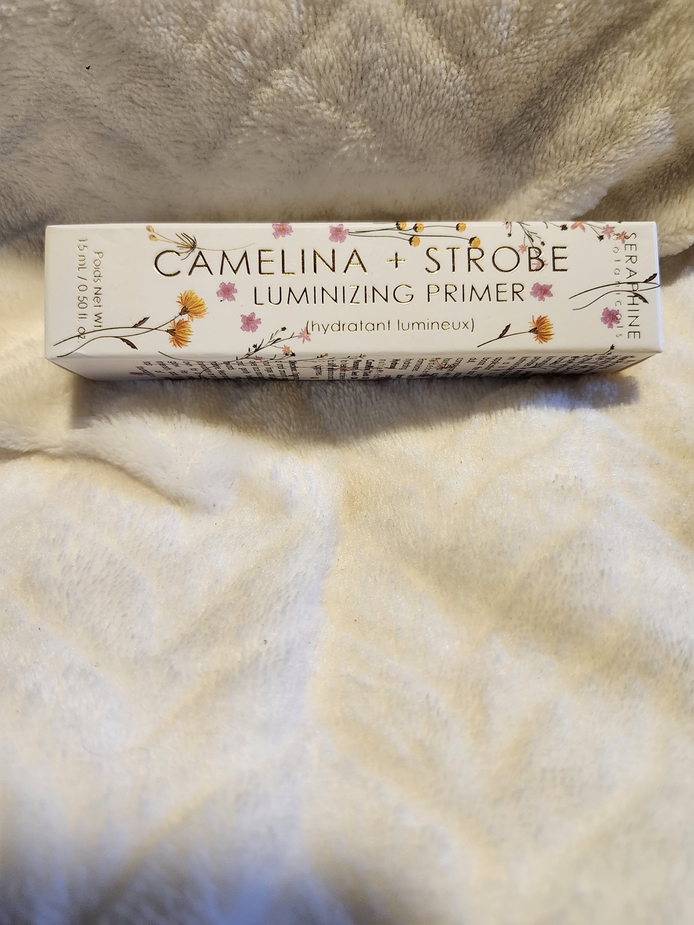 CAMELINA &STROBE Luminizing Primer in Light Champagne Floral Box